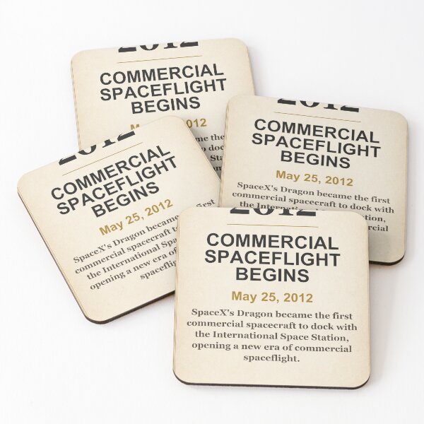 Item preview, America 250 | Commercial Spaceflight Begins | 2012 designed and sold by ariksworld.