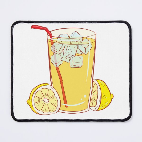 Item preview, Refreshing Iced Lemonade Drink Illustration designed and sold by Echo_Design.