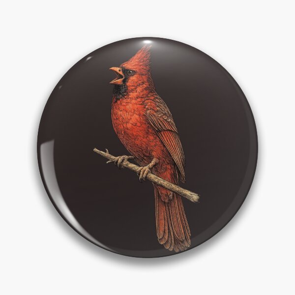 Item preview, Northern Cardinal Spring Song designed and sold by KrungiT Design .