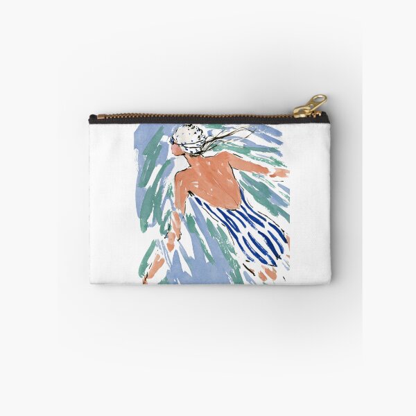 Item preview, Watercolor Swimmer Art Print | Summer Swimming Illustration | Coastal Ocean Painting designed and sold by Ramona-Gliga.