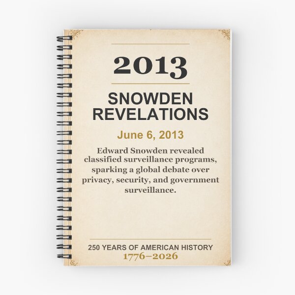 Item preview, America 250 | Snowden Revelations | 2013 designed and sold by ariksworld.