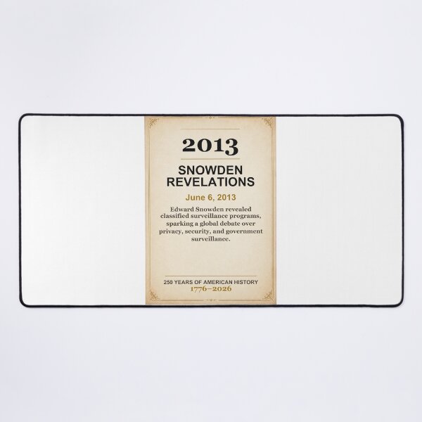 Item preview, America 250 | Snowden Revelations | 2013 designed and sold by ariksworld.