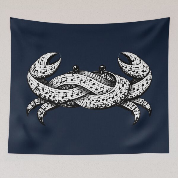 Item preview, The Crab Canon designed and sold by MeaningIsUse.