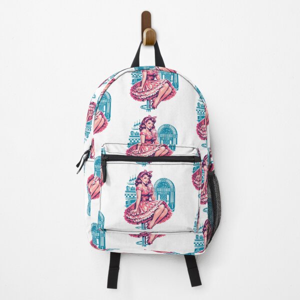 Item preview, 50s Diner Pin-Up: Retro Rockabilly Style designed and sold by Pineapple-Tree.