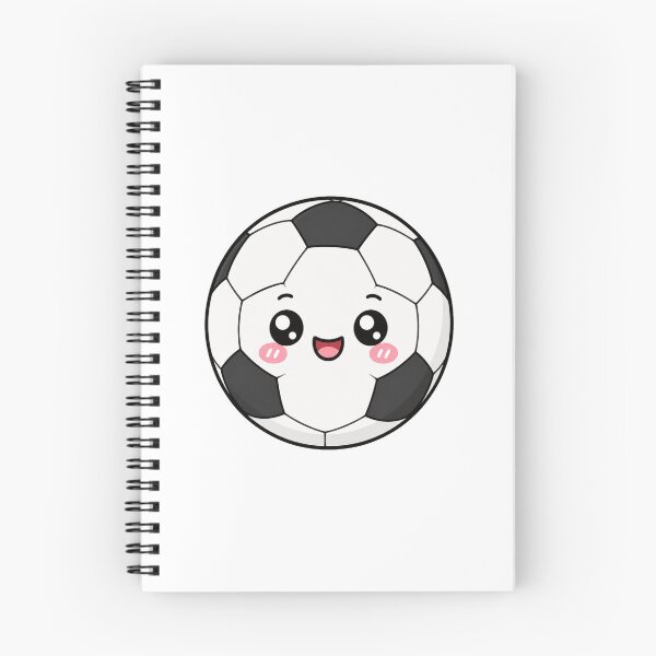 Item preview, Cute Kawaii Soccer Ball Happy Sports Illustration designed and sold by Seculinator.