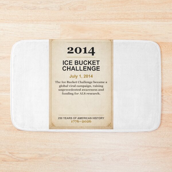 Item preview, America 250 | Ice Bucket Challenge | 2014 designed and sold by ariksworld.