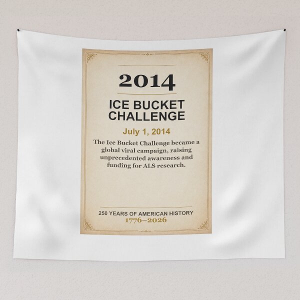 Item preview, America 250 | Ice Bucket Challenge | 2014 designed and sold by ariksworld.