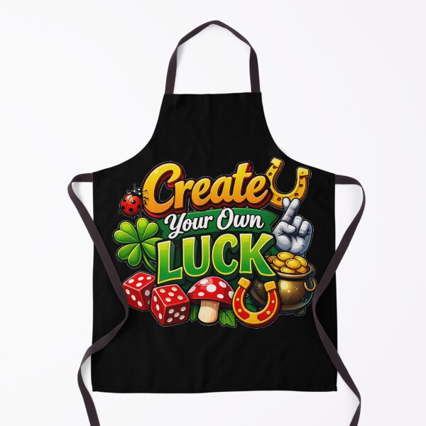 Item preview, Create Your Own Luck Retro Good Luck Charm designed and sold by DeliaDesignsCo.