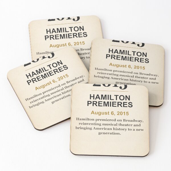 Item preview, America 250 | Hamilton Premieres | 2015 designed and sold by ariksworld.