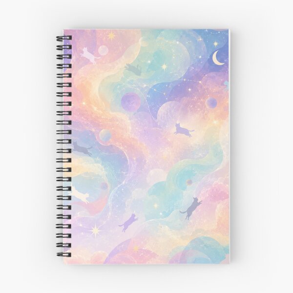 Item preview, Silhouette Wandering Cats Pastel Sky Wander designed and sold by Mindworx21.