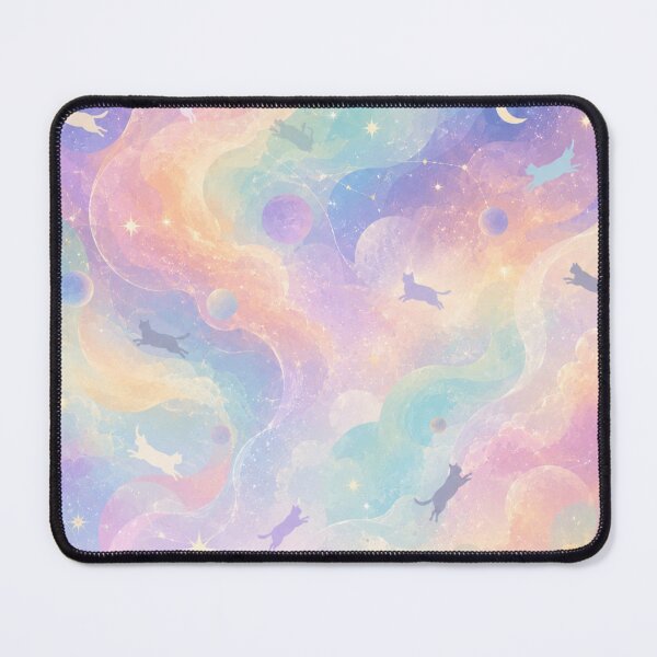 Item preview, Silhouette Wandering Cats Pastel Sky Wander designed and sold by Mindworx21.