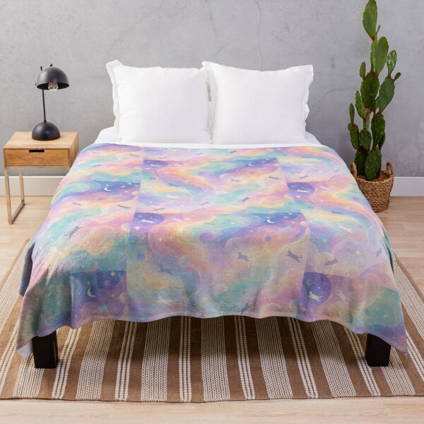 Item preview, Silhouette Wandering Cats Pastel Sky Wander designed and sold by Mindworx21.