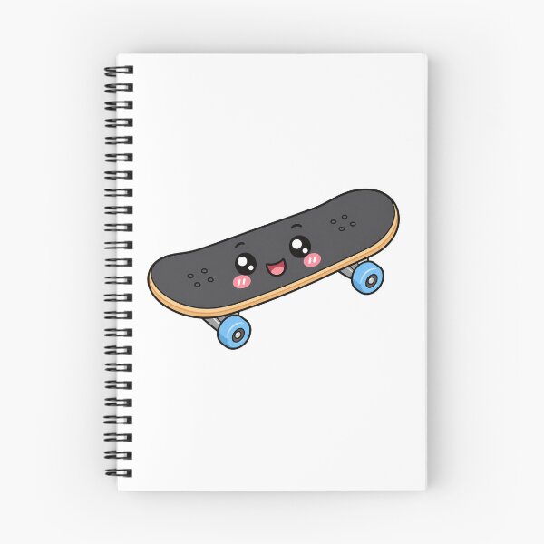 Item preview, Cute Kawaii Skateboard Happy Skate Streetwear Illustration designed and sold by Seculinator.