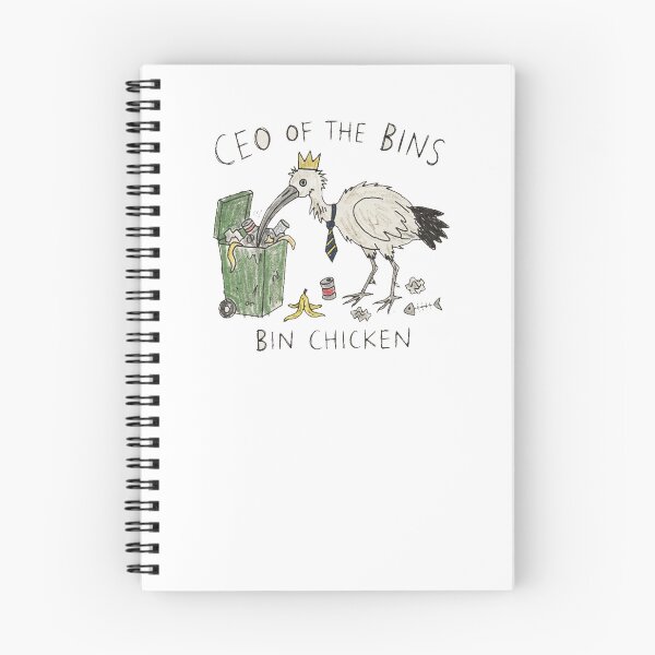 Item preview, CEO of the Bins Bin Chicken Funny Australian Ibis Meme Australia Wildlife designed and sold by Yellowriversss.