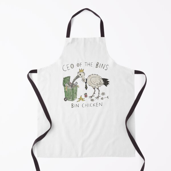 Item preview, CEO of the Bins Bin Chicken Funny Australian Ibis Meme Australia Wildlife designed and sold by Yellowriversss.