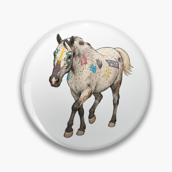 Item preview, Cody, the Determined Appaloosa Warrior designed and sold by EchoRanch.
