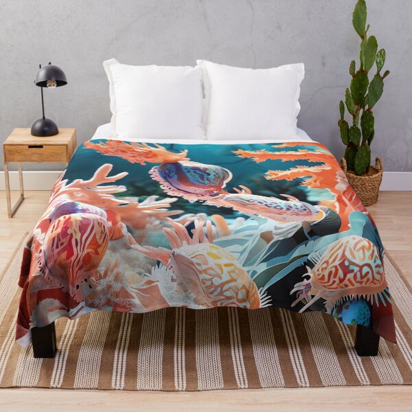 Item preview, Nudibranch Fiesta designed and sold by ONYX Pixee.