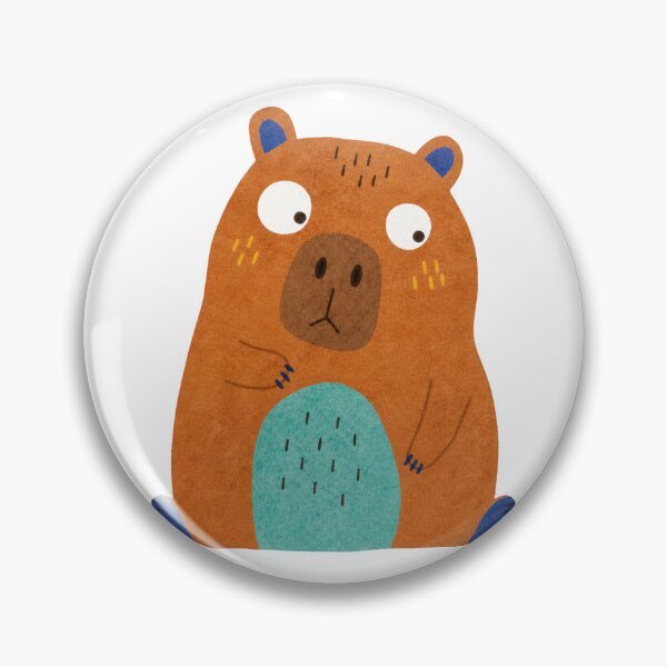 Item preview, Calm Cinnamon Paper Capybara designed and sold by The-Art-of-D.