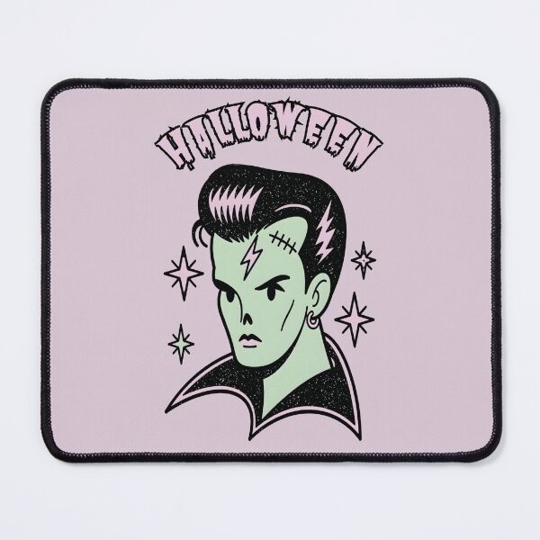 Item preview, Retro Frankenstein Monster Halloween | Vintage Horror Cute Spooky Green Monster designed and sold by toriodesigns.