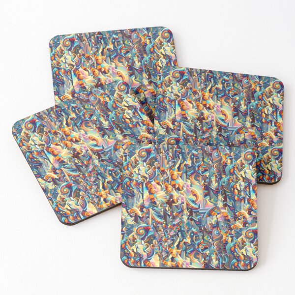 Item preview, Swirling geometric dreamscape designed and sold by Sigtrix.