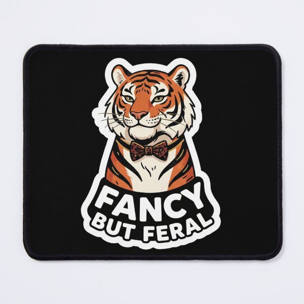 Item preview, Fancy Tiger Wearing A Bow Tie designed and sold by Owcomm.