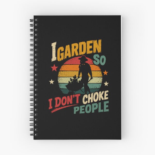 Item preview, I Garden So I Don't Choke People Gardener Humor Plant Lover designed and sold by JonesFlora2025.