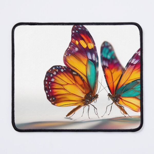 Item preview, Colorful Butterfly Duo – Vibrant Nature Illustration designed and sold by Sasas Design.