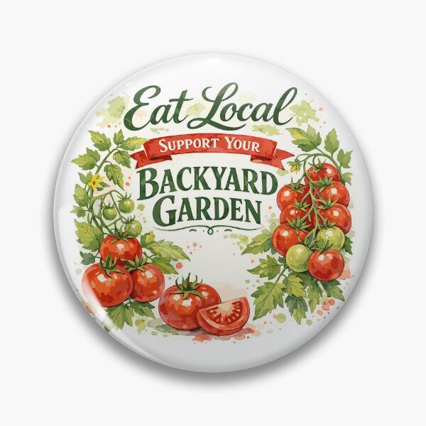 Item preview, Watercolor tomato vine: Eat Local Garden Design designed and sold by Pineapple-Tree.