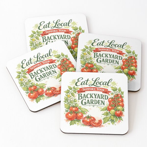 Item preview, Watercolor tomato vine: Eat Local Garden Design designed and sold by Pineapple-Tree.
