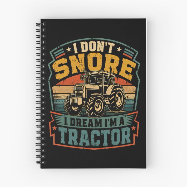 Item preview, I Don't Snore I Dream I'm A Tractor Funny Farmer Farming Agriculture Enthusiast designed and sold by RetroMini2026.