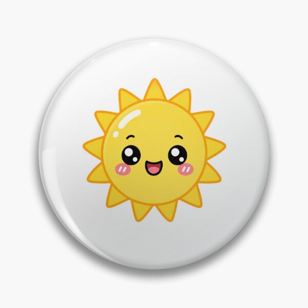 Item preview, Cute Kawaii Sun Happy Sunshine Summer Illustration designed and sold by Seculinator.