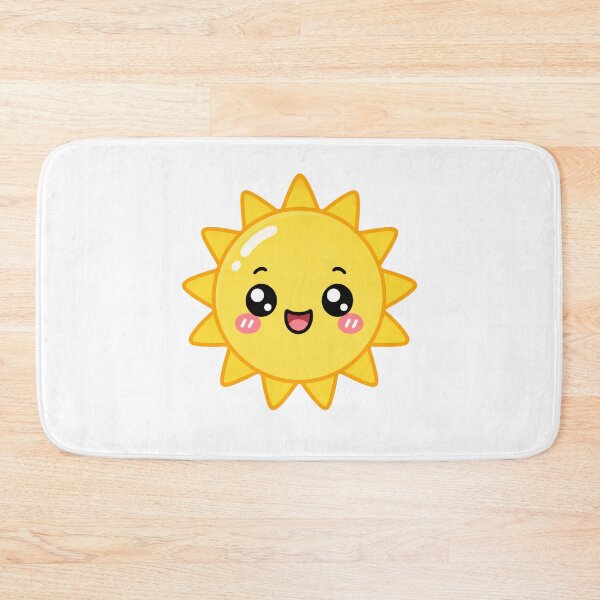 Item preview, Cute Kawaii Sun Happy Sunshine Summer Illustration designed and sold by Seculinator.