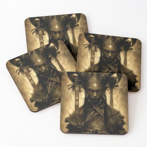 Item preview, Mystical Horned Warrior Art designed and sold by jodotodesign.