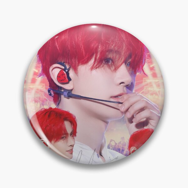 Item preview, Red hair evan heeseung designed and sold by AoSora.