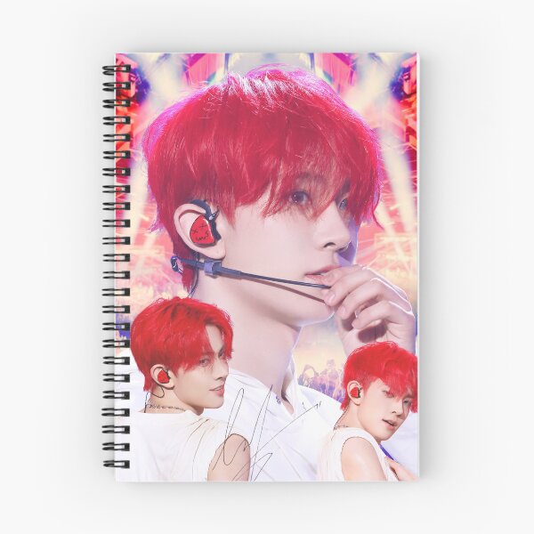 Item preview, Red hair evan heeseung designed and sold by AoSora.