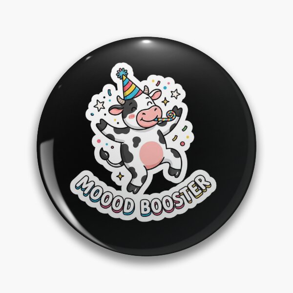 Item preview, Happy Dancing Cow Mood Booster Celebration designed and sold by Owcomm.