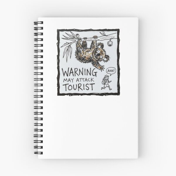 Item preview, Drop Bear Warning Funny Australian Tourist Prank Legend Aussie Myth Humor designed and sold by Yellowriversss.