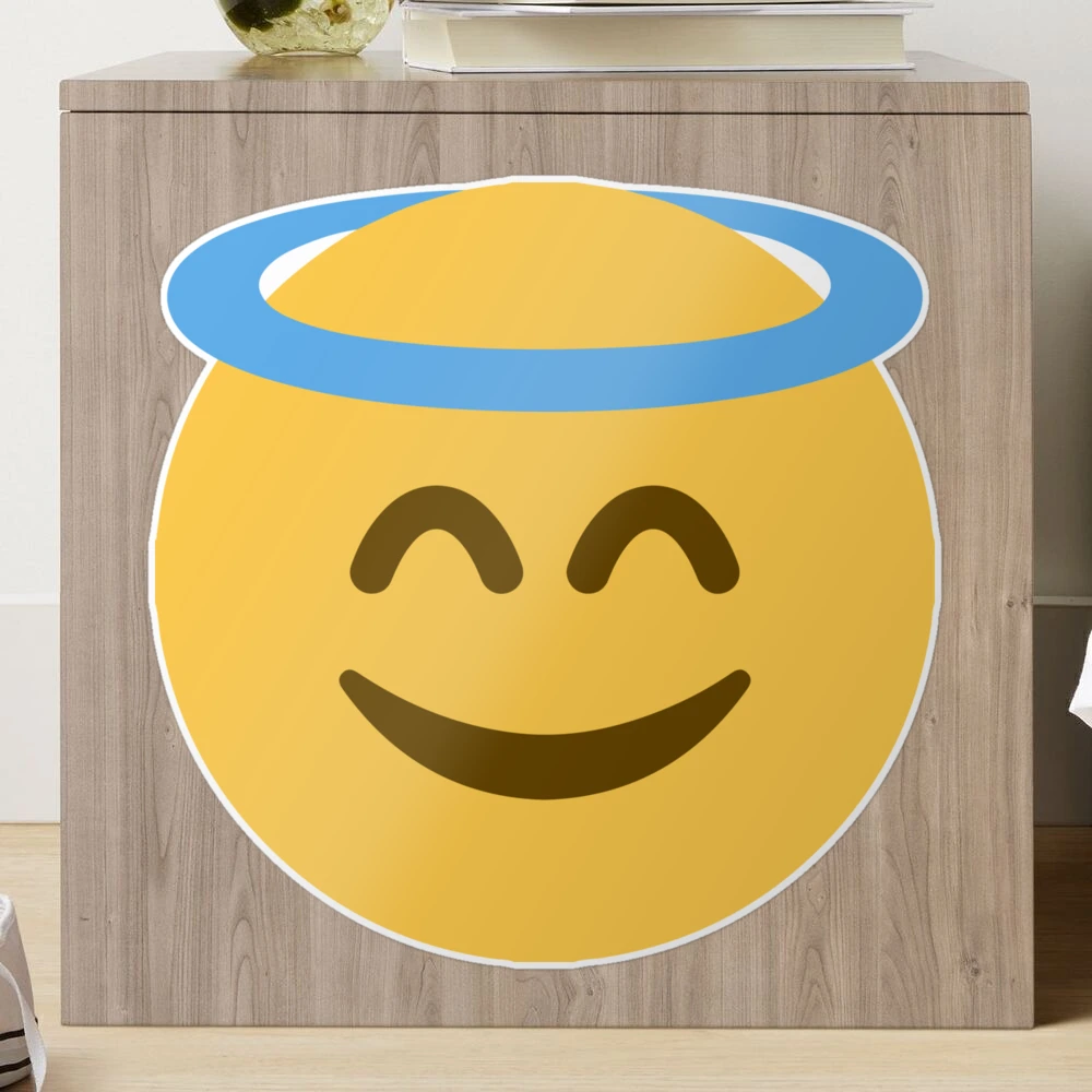woman with ring above her head, angel | AI Emoji Generator