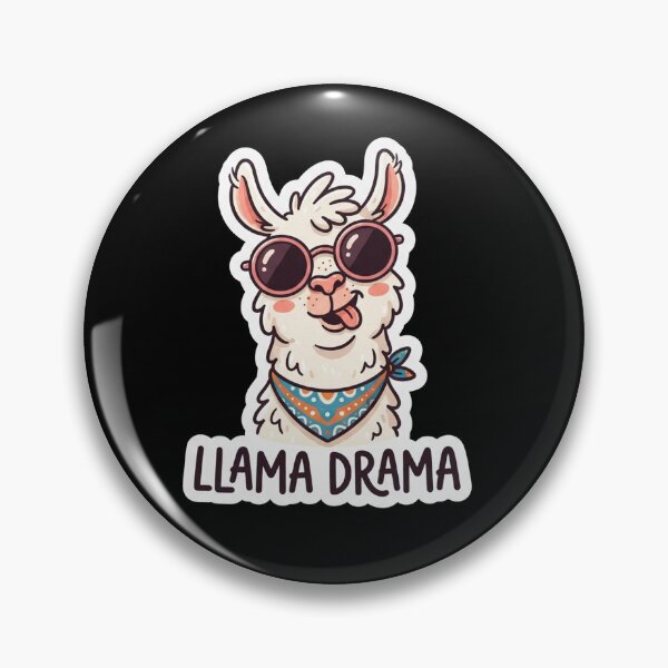 Item preview, Cool Llama Wearing Sunglasses Llama Drama designed and sold by Owcomm.