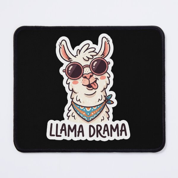 Item preview, Cool Llama Wearing Sunglasses Llama Drama designed and sold by Owcomm.