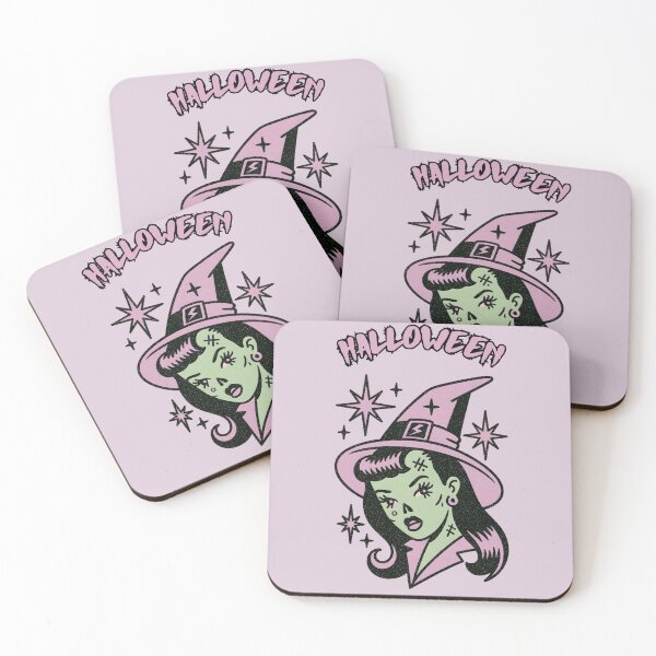 Item preview, Cute Retro Witch | Vintage Halloween Witch Aesthetic | Spooky Season Art designed and sold by toriodesigns.