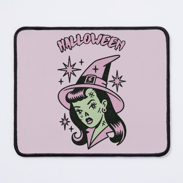 Item preview, Cute Retro Witch | Vintage Halloween Witch Aesthetic | Spooky Season Art designed and sold by toriodesigns.