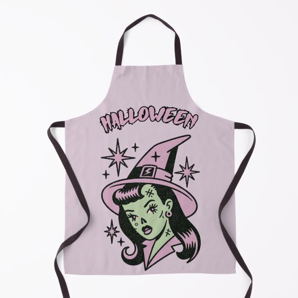 Item preview, Cute Retro Witch | Vintage Halloween Witch Aesthetic | Spooky Season Art designed and sold by toriodesigns.