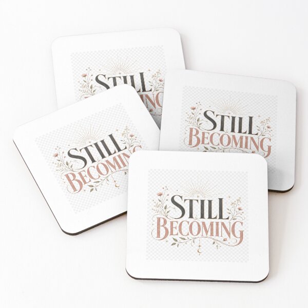 Item preview, Still Becoming Motivational Typography Design designed and sold by TaiwoDesigns.