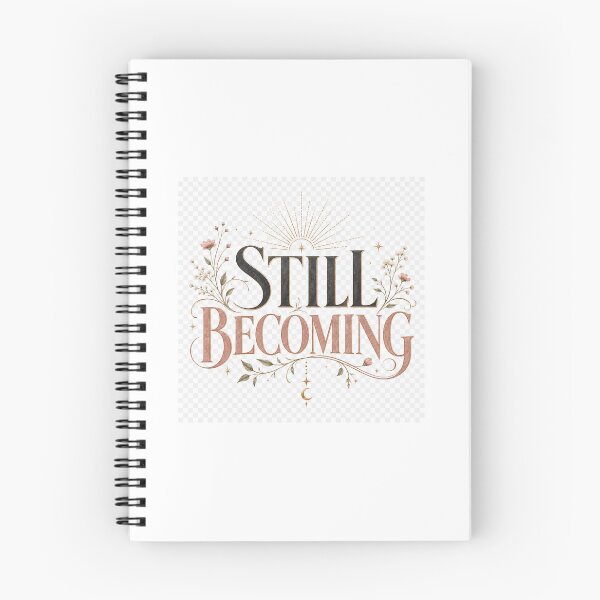 Item preview, Still Becoming Motivational Typography Design designed and sold by TaiwoDesigns.