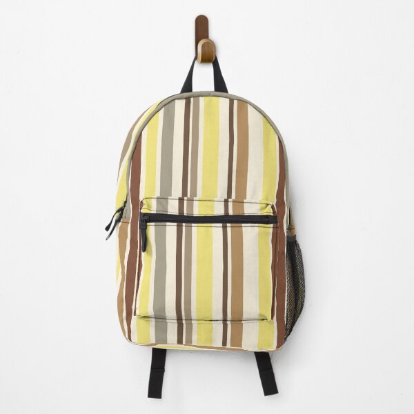 Item preview, Warm Earthy Striped Pattern with Asymmetrical Lines designed and sold by by-jwp.