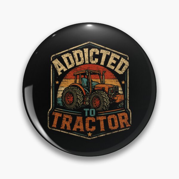 Item preview, Addicted To Tractor Farmer Agriculture Farming Lover designed and sold by RetroMini2026.