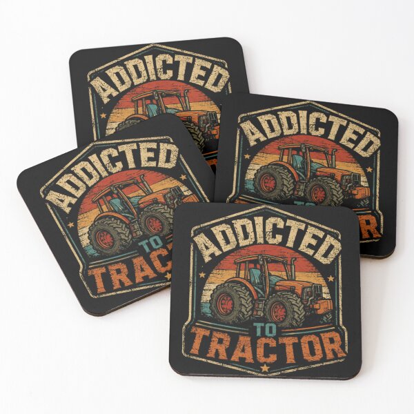 Item preview, Addicted To Tractor Farmer Agriculture Farming Lover designed and sold by RetroMini2026.