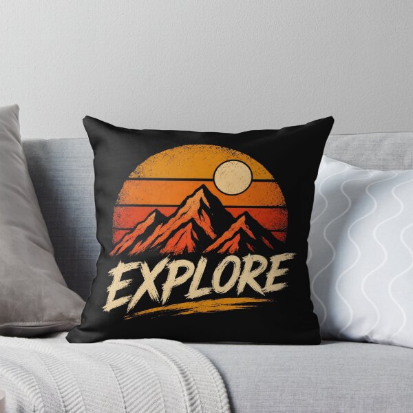 Item preview, Explore Outdoor Adventure Mountain Hiker Traveler designed and sold by JonesFlora2025.