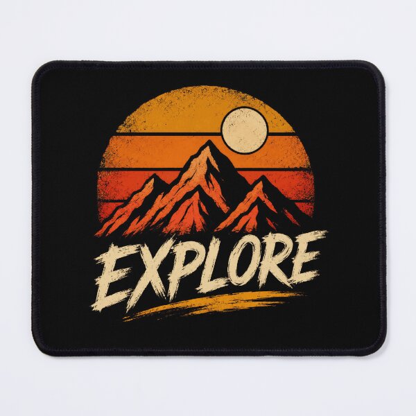 Item preview, Explore Outdoor Adventure Mountain Hiker Traveler designed and sold by JonesFlora2025.